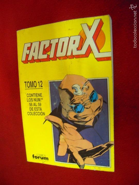 C&oacute;mics: FACTOR X - TOMO 12 - RETAPADO CONTIENE 5 N&ordm; - Foto 1