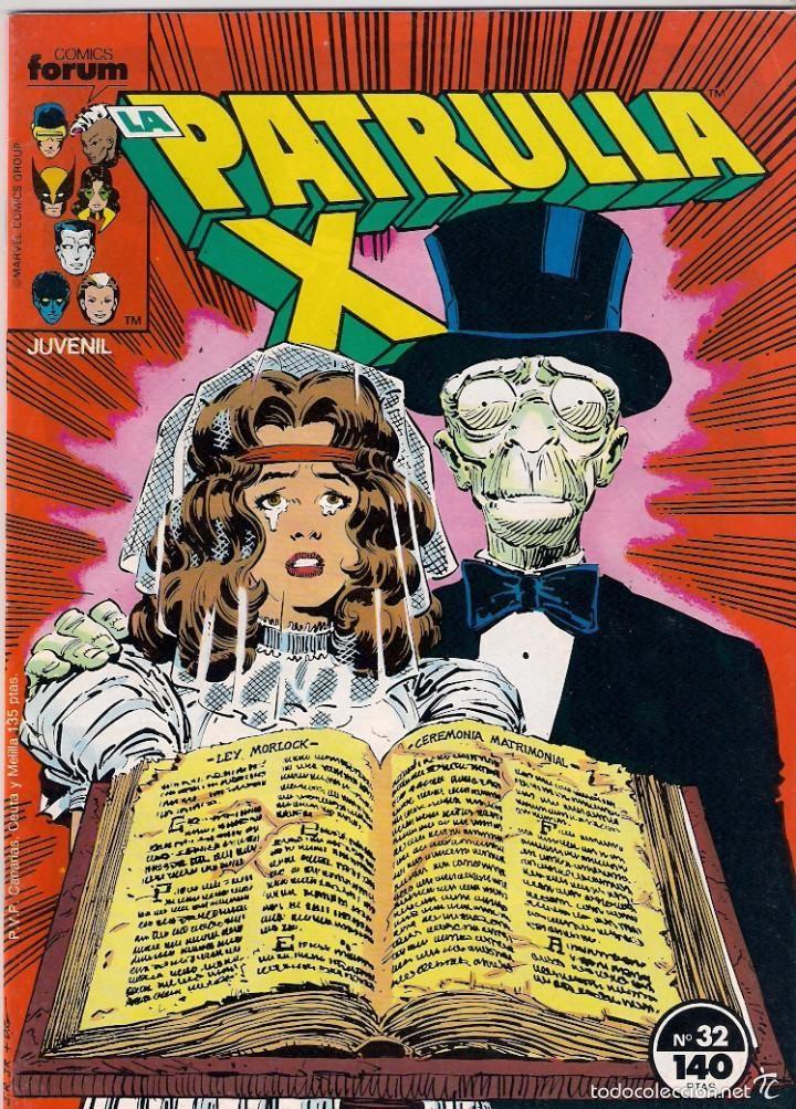 C&oacute;mics: PATRULLA-X VOL. 1 2&ordf; EDICION N&ordm; 32 - FORUM - IMPECABLE - Foto 1
