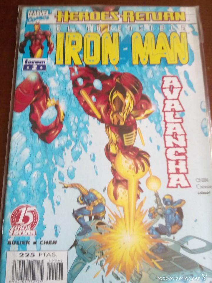C&oacute;mics: IRON MAN  VOL 4  N-1 AL 25 - Foto 2