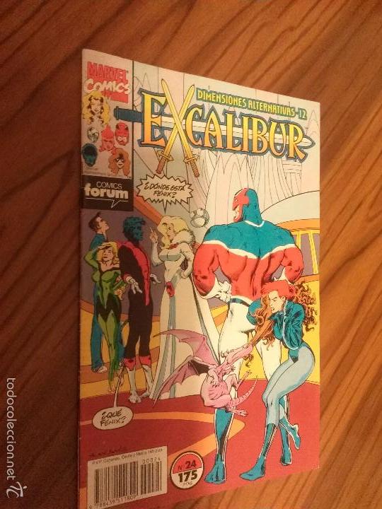 Comics: EXCALIBUR 24. DIMENSIONES ALTERNATIVAS. 12.  GRAPA. BUEN ESTADO.