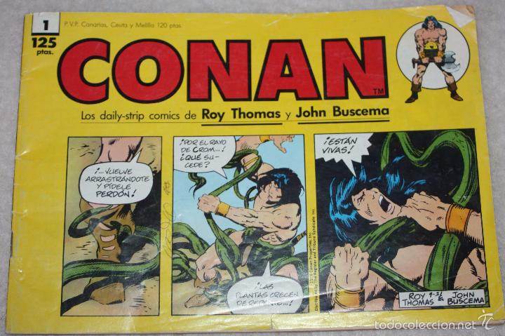 C&oacute;mics: CONAN n&ordm;1 (Los Daily-strip de ROY THOMAS y JOHN BUSCEMA) - Foto 1