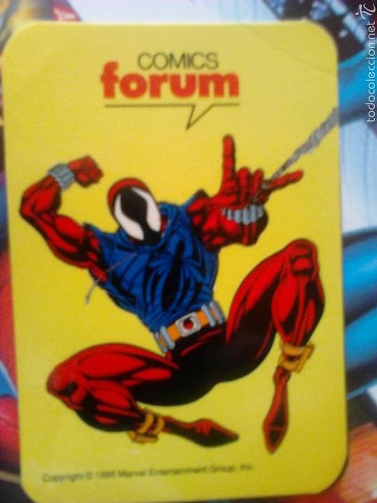 C&oacute;mics: Calendario Forum 1995 Ara&ntilde;a Escarlata - Foto 1