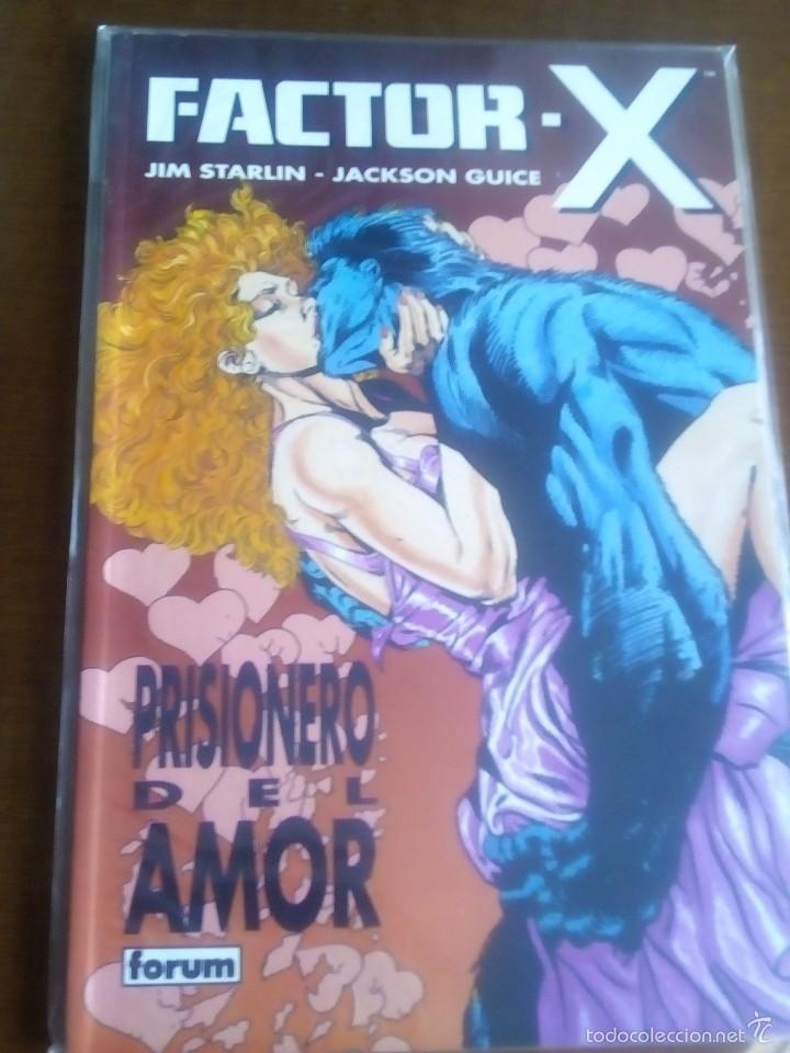 C&oacute;mics: FACTOR X N-22 PRISIONERO DEL AMOR COLECCION PRESTIGIO - Foto 1