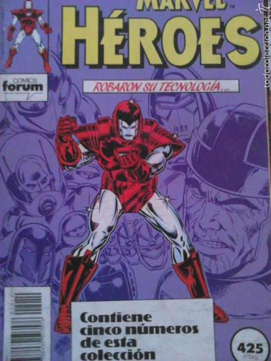 C&oacute;mics: Marvel H&eacute;roes retapado contiene los n&uacute;meros del 51 al 55 - Foto 1