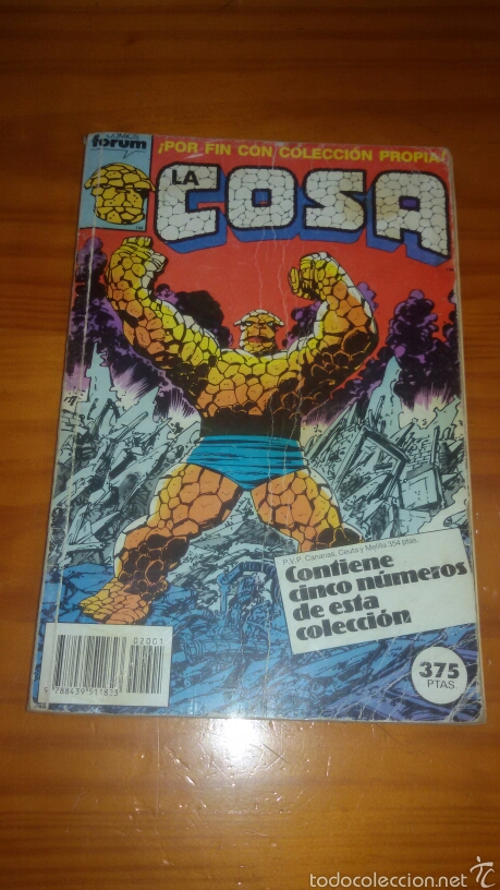 C&oacute;mics: La cosa contiene n&deg;1 al 5 de la misma coleccion - Foto 1