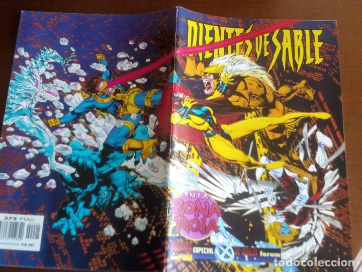 C&oacute;mics: DIENTES DE SABLE ESPECIAL X-MEN A&Ntilde;O 1996 COMO NUEVO - Foto 1