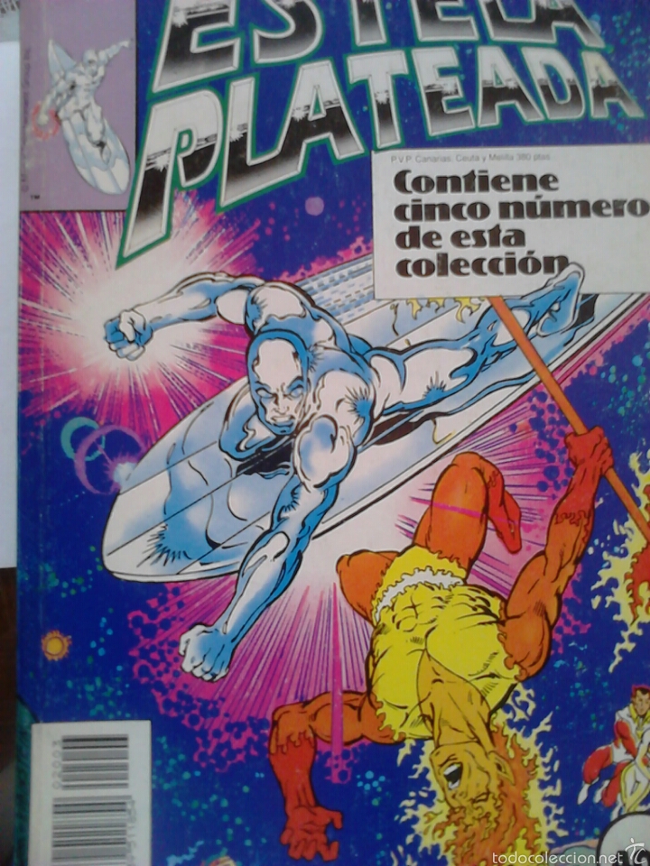C&oacute;mics: Estela Plateada (Silver Surfer) retapado del 11 al 15 - Foto 1