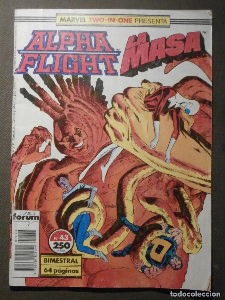 C&oacute;mics: Comic - Marvel Two - In - One - Alpha Flight - La Masa - Hulk -  N&ordm; 43 - Forum - - Foto 1
