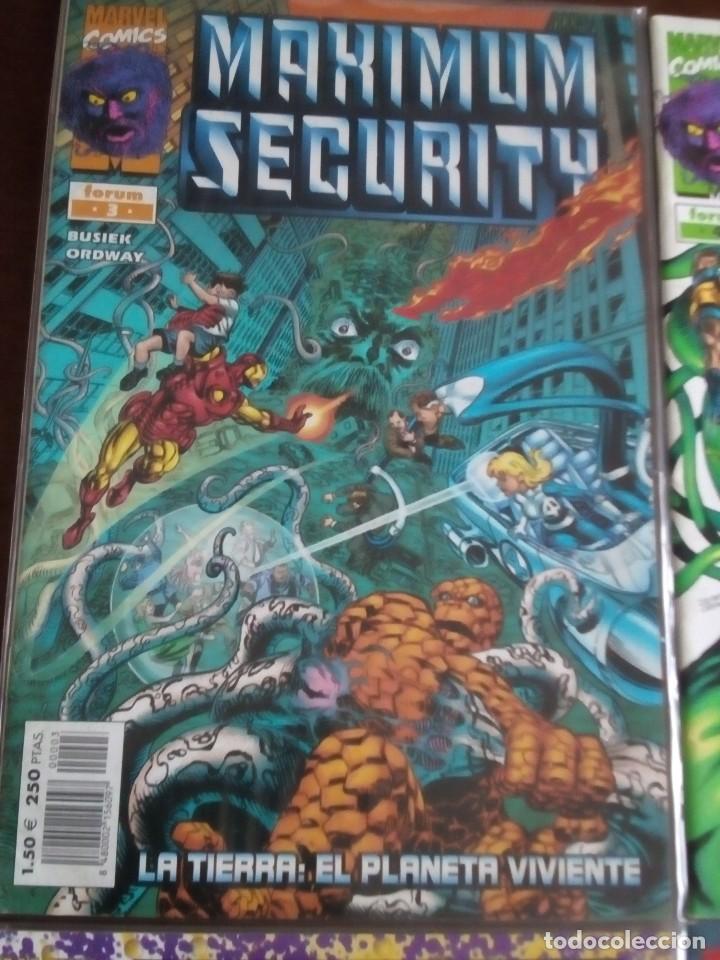 C&oacute;mics: MAXIMUM SECURITY N-1 AL 4 COMPLETA - Foto 4