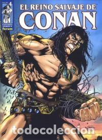 C&oacute;mics: EL REINO SALVAJE DE CONAN N&ordm; 4 - FORUM - IMPECABLE - Foto 1