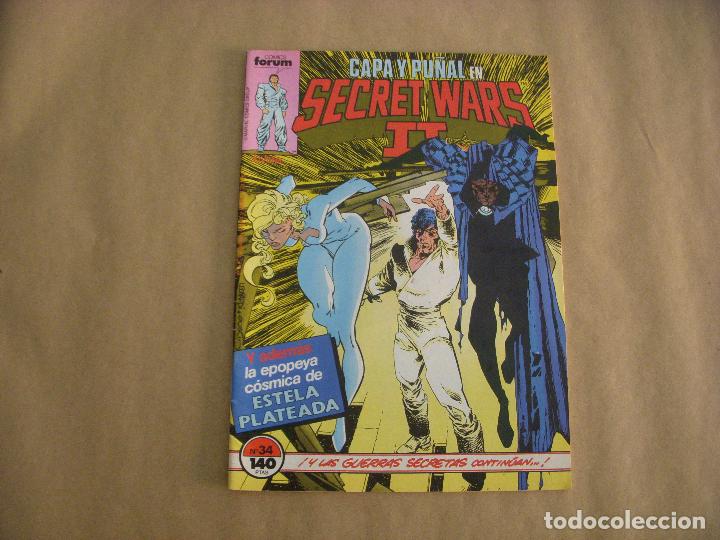 C&oacute;mics: SECRET WARS II N&ordm; 34, EDITORIAL FORUM - Foto 1