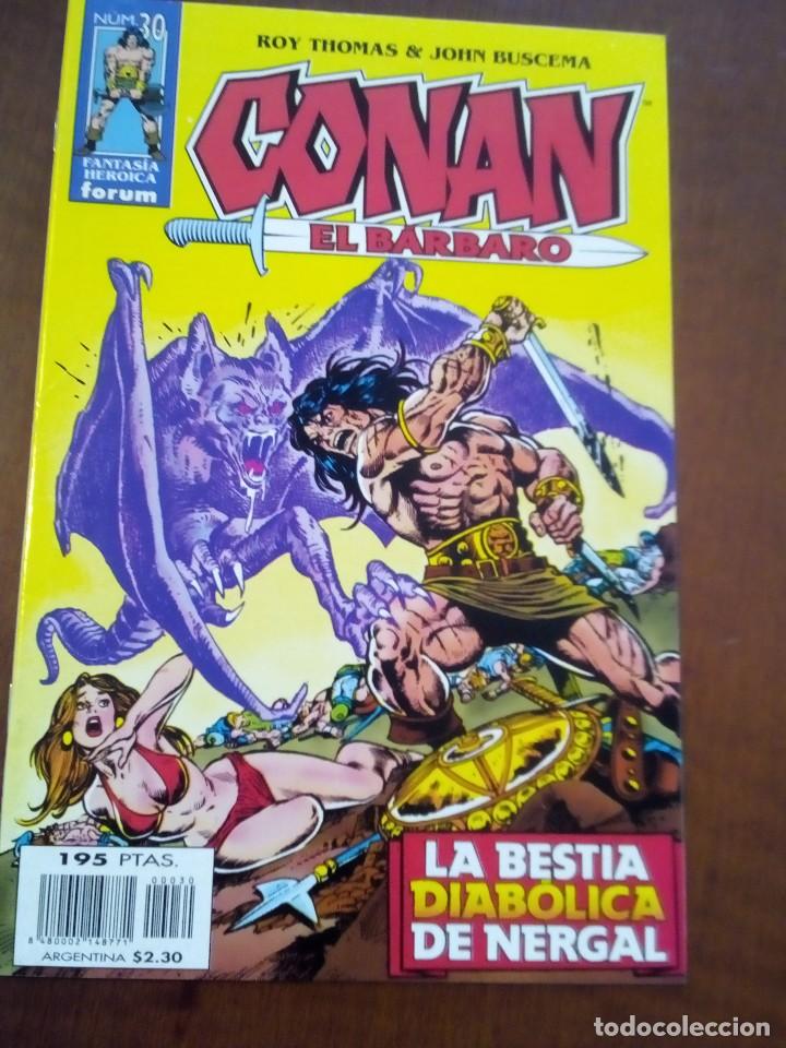 C&oacute;mics: CONAN EL BARBARO N-30 COMO NUEVO  L2P4 - Foto 1