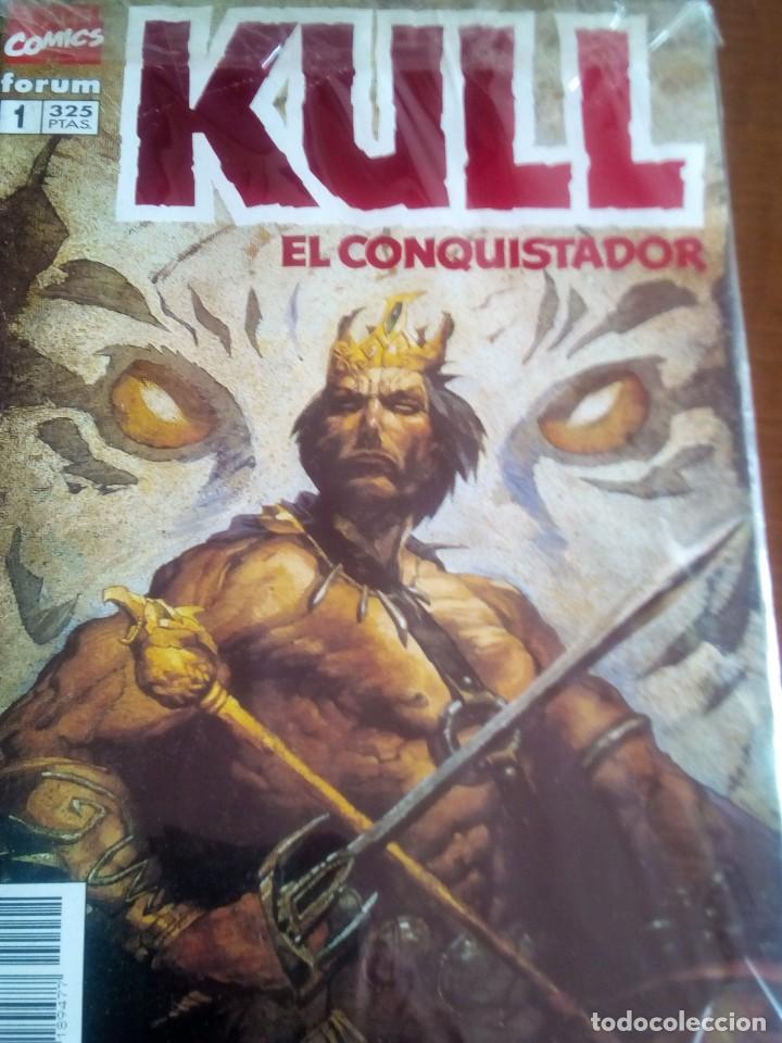 C&oacute;mics: KULL EL CONQUISTADOR N-1 A&Ntilde;O 1996  L2P4 - Foto 1