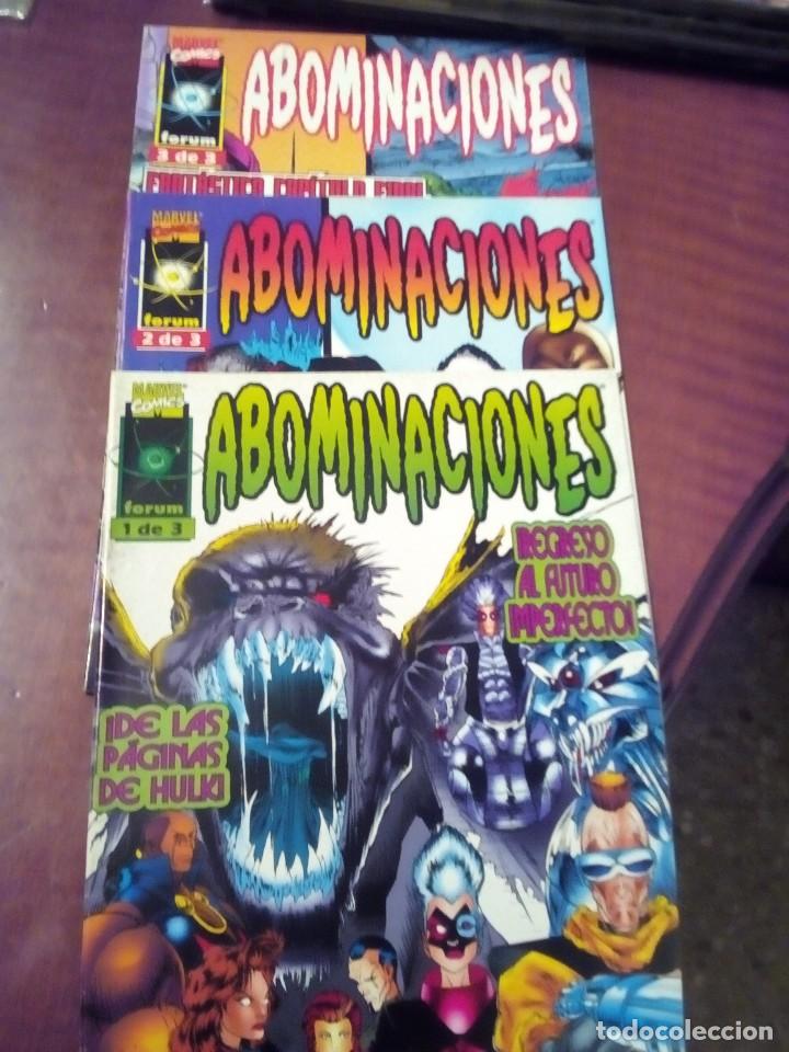 Comics : HULK ABOMINACIONES 3 NUMEROS COMPLETA L2P4