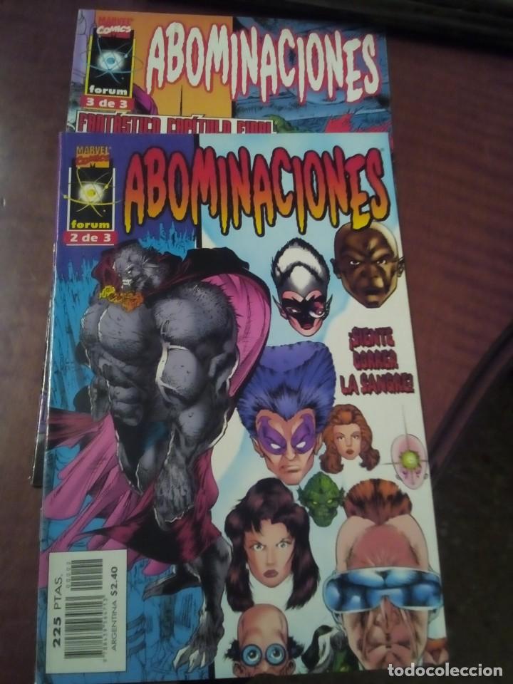 C&oacute;mics: HULK ABOMINACIONES 3 NUMEROS COMPLETA L2P4 - Foto 2