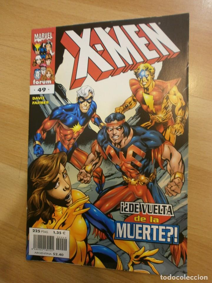 C&oacute;mics: X MEN VOL. 2 n&ordm; 49. &iquest;DE VUELTA DE LA MUERTE? - Foto 1