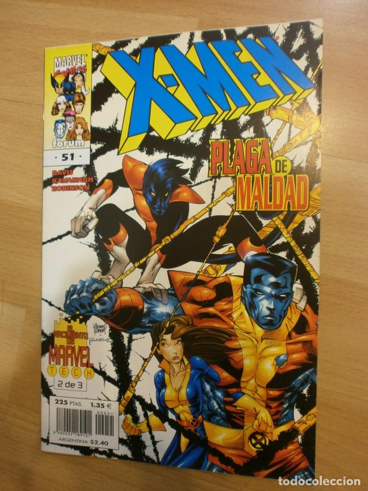 C&oacute;mics: X MEN VOL. 2 n&ordm; 51. EL NACIMIENTO DE MARVEL TECH 2 de 3 - Foto 1