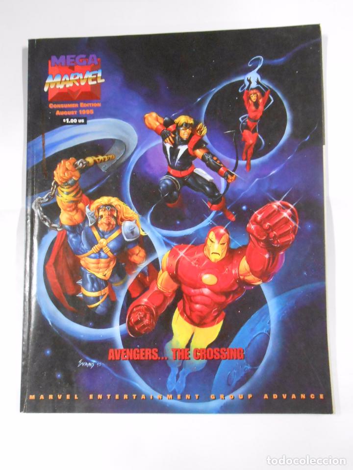 C&oacute;mics: MEGA MARVEL. CONSUMER EDITION AUGUST 1995. AVENGERS... THE CROSSING. TDKC19 - Foto 1