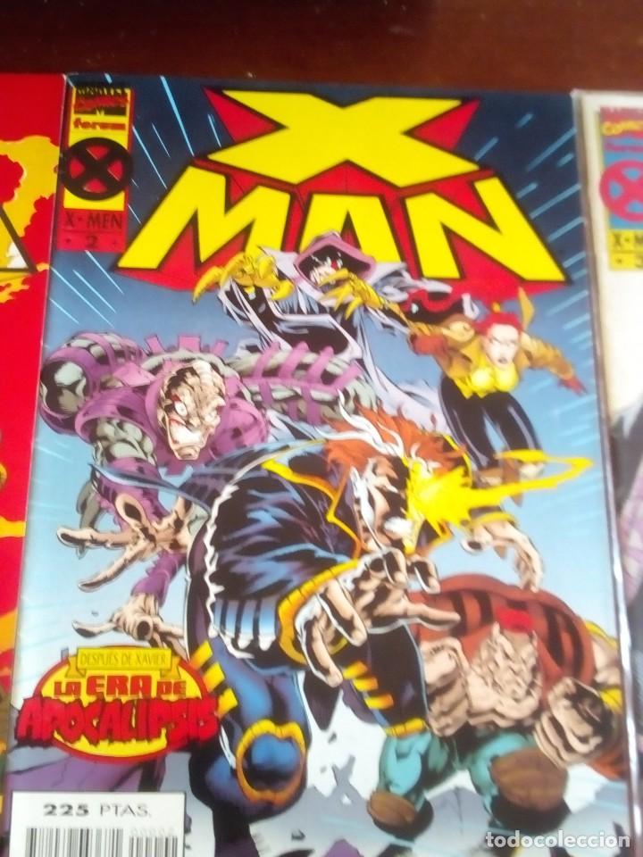 C&oacute;mics: X-MAN N 1-2-3   LA ERA DE APOCALIPSIS  COMO NUEVOS  L2P4 - Foto 3
