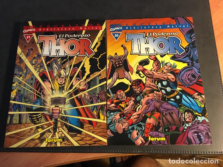 C&oacute;mics: THOR. LOTE 25 TOMOS EXCELSIOR BIBLIOTECA MARVEL. (COB126) - Foto 9