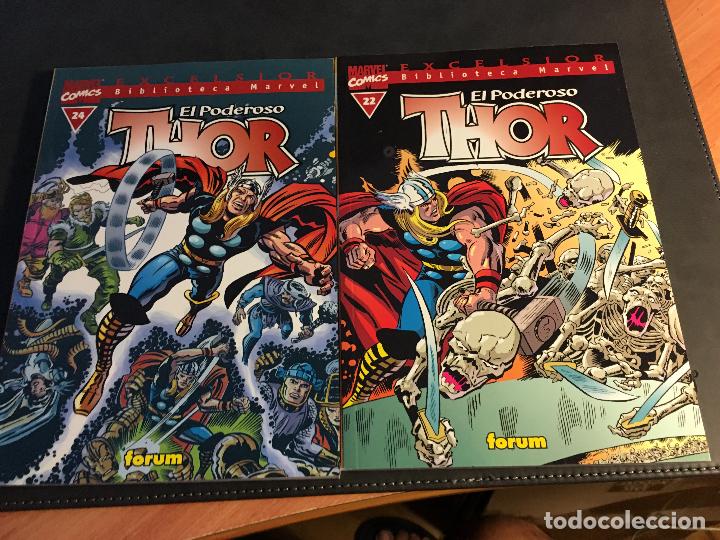 C&oacute;mics: THOR. LOTE 25 TOMOS EXCELSIOR BIBLIOTECA MARVEL. (COB126) - Foto 12
