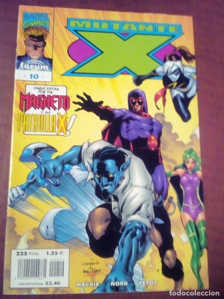 C&oacute;mics: MUTANTE X N 10 COMO NUEVO  L2P5 - Foto 1