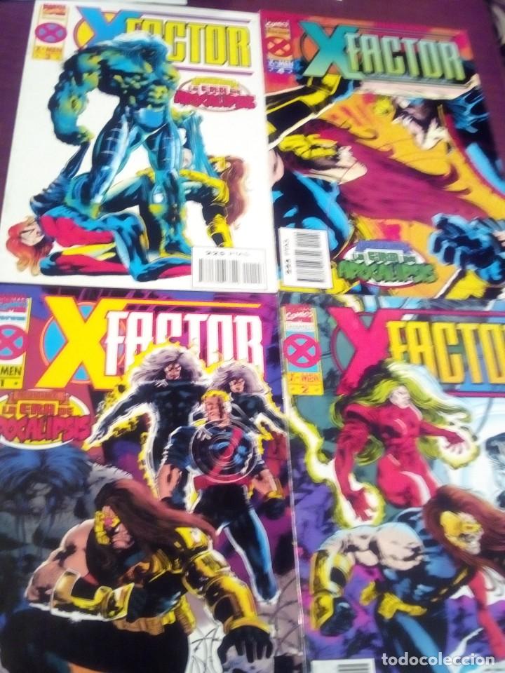 C&oacute;mics: X FACTOR LA ERA DE APOCALIPSIS N 1 AL 4 A&Ntilde;O 1995 COMPLETA  L2P5 - Foto 1