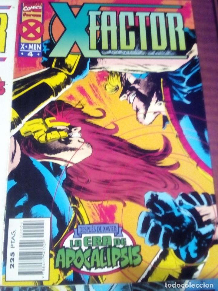 C&oacute;mics: X FACTOR LA ERA DE APOCALIPSIS N 1 AL 4 A&Ntilde;O 1995 COMPLETA  L2P5 - Foto 3
