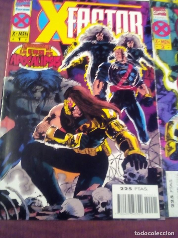 C&oacute;mics: X FACTOR LA ERA DE APOCALIPSIS N 1 AL 4 A&Ntilde;O 1995 COMPLETA  L2P5 - Foto 5