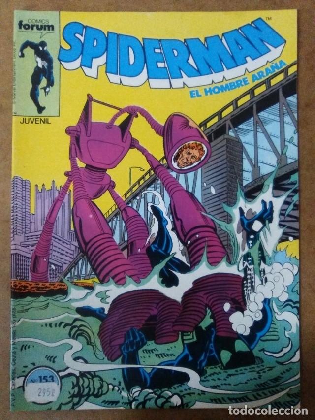 C&oacute;mics: SPIDERMAN VOL. 1 N&ordm; 153 1&ordf; EDICION - FORUM - IMPECABLE - Foto 1