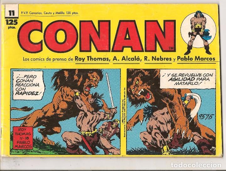 C&oacute;mics: CONAN. LOS COMIC DE PRENSA . N&ordm; 11.  FORUM . (Z/C10) - Foto 1