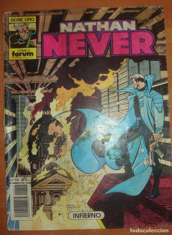 C&oacute;mics: NATHAN NEVER. N&ordm; 10. Inferno. Serio Oro. Comic Forum - Foto 1