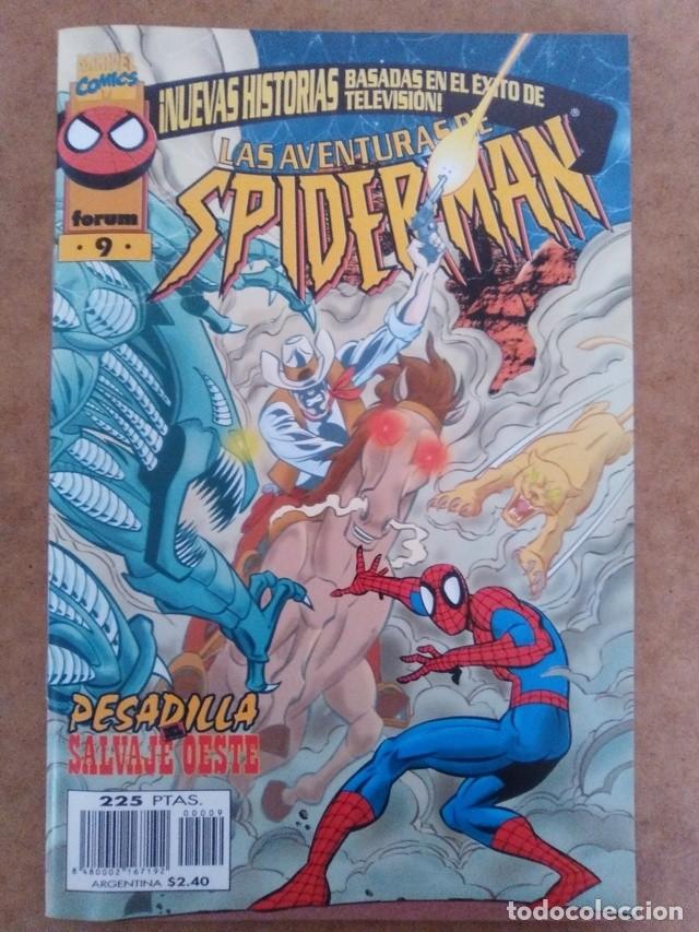 C&oacute;mics: LAS NUEVAS AVENTURAS DE SPIDERMAN VOL. 2 N&ordm; 9 - FORUM - IMPECABLE - Foto 1