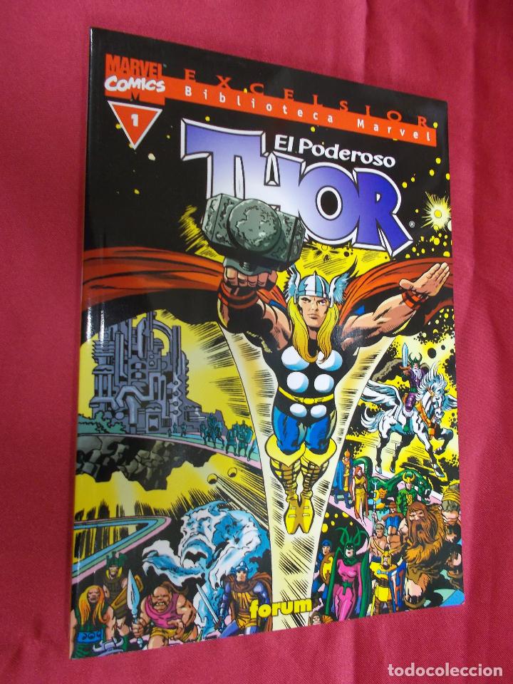 C&oacute;mics: EL PODEROSO THOR. N&ordm; 1. BIBLIOTECA MARVEL. FORUM . - Foto 1