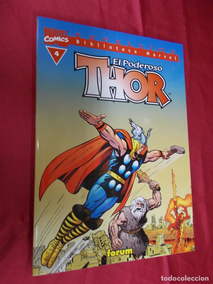 C&oacute;mics: EL PODEROSO THOR. N&ordm; 4. BIBLIOTECA MARVEL. FORUM . - Foto 1