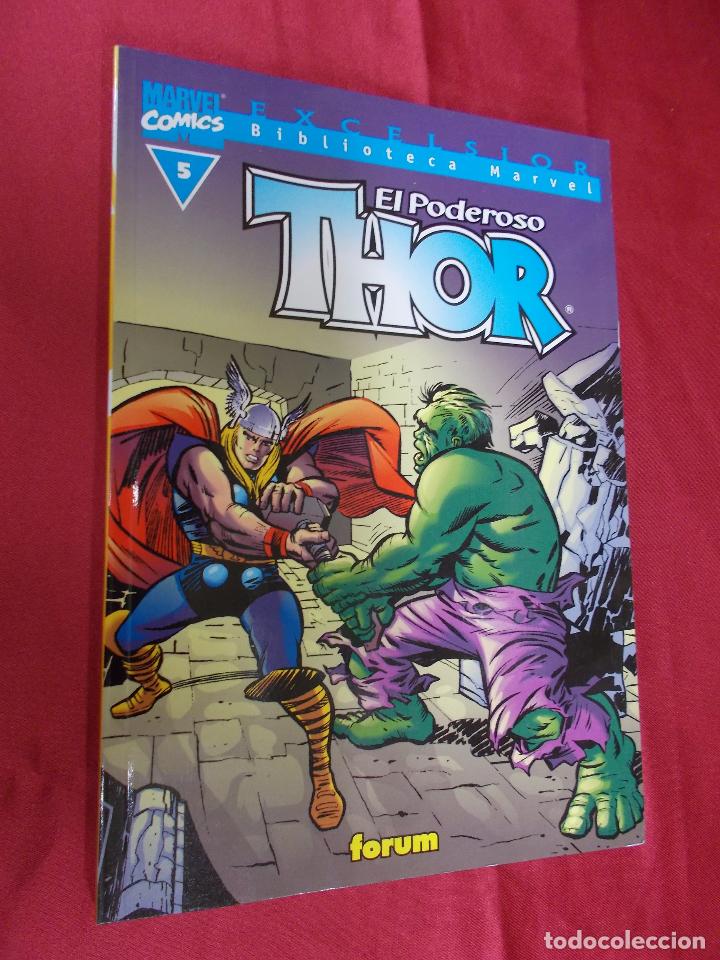 C&oacute;mics: EL PODEROSO THOR. N&ordm; 5. BIBLIOTECA MARVEL. FORUM . - Foto 1