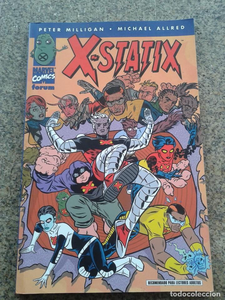 C&oacute;mics: X-STATIX -- PETER MILLIGAN & MICHAEL ALLRED -- FORUM / MARVEL -- - Foto 1