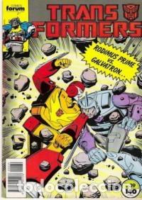 C&oacute;mics: TRANSFORMERS N&ordm; 39 - FORUM - IMPECABLE - Foto 1