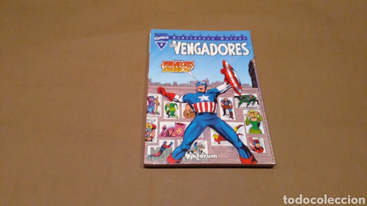 C&oacute;mics: VENGADORES 3 BIBLIOTECA MARVEL FORUM PANINI EXCELENTE ESTADO - Foto 1