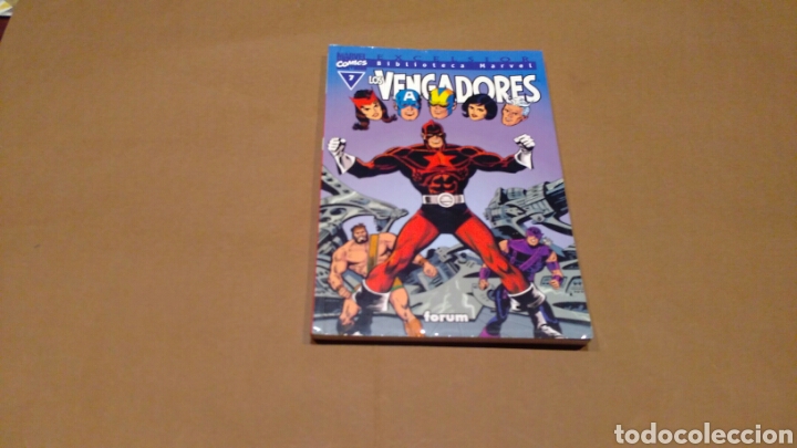 C&oacute;mics: VENGADORES 7 BIBLIOTECA MARVEL FORUM PANINI EXCELENTE ESTADO - Foto 1