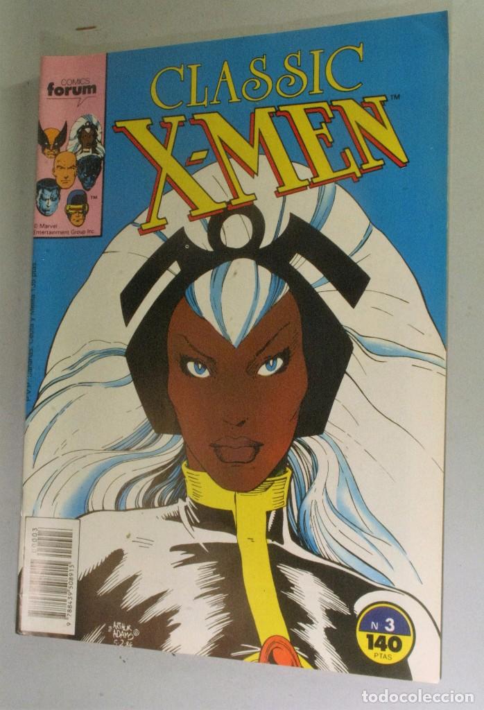 C&oacute;mics: FORUM. Comic de Classic X MEN de Marvel n&ordm;3. En castellano 1988 - Foto 1