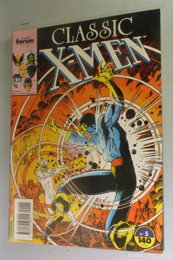 C&oacute;mics: FORUM. Comic de Classic X MEN de Marvel n&ordm;5. En castellano 1988 - Foto 1