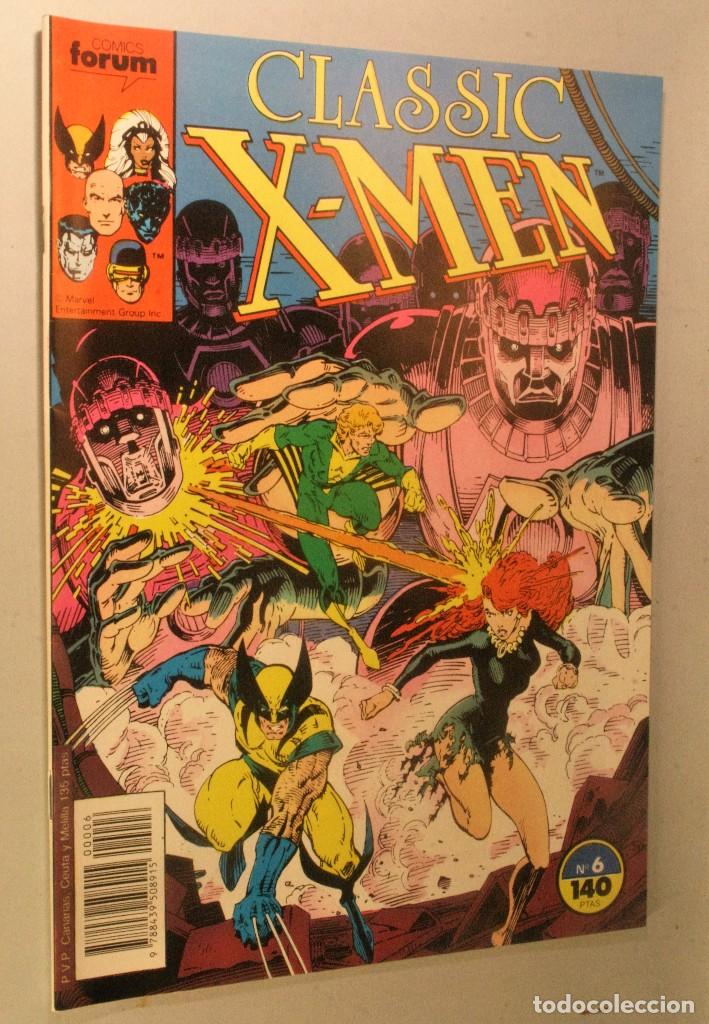 C&oacute;mics: FORUM. Comic de Classic X MEN de Marvel n&ordm;6. En castellano 1988 - Foto 1