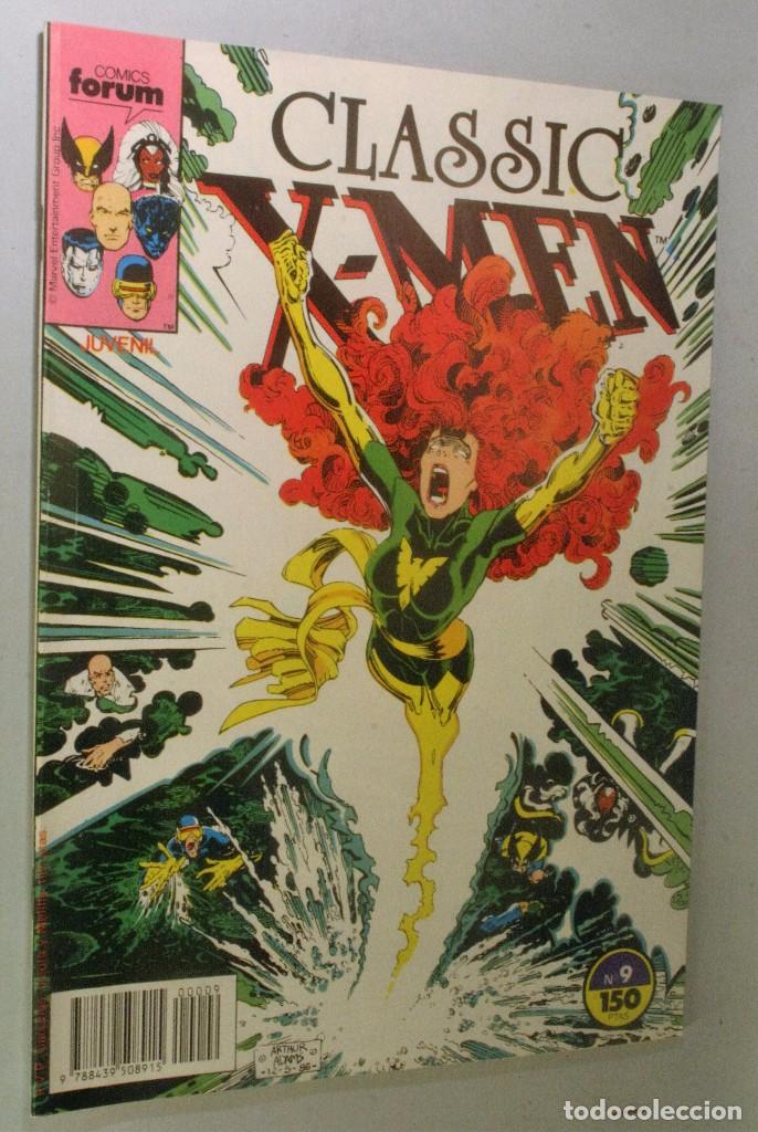 C&oacute;mics: FORUM. Comic de Classic X MEN de Marvel n&ordm;9. En castellano 1989 - Foto 1
