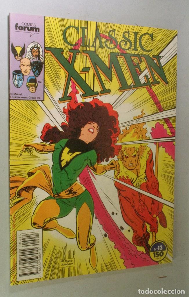 C&oacute;mics: FORUM. Comic de Classic X MEN de Marvel n&ordm;13. En castellano 1989 - Foto 1