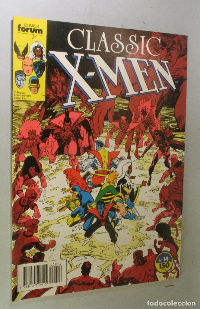 C&oacute;mics: FORUM. Comic de Classic X MEN de Marvel n&ordm;14. En castellano 1989 - Foto 1