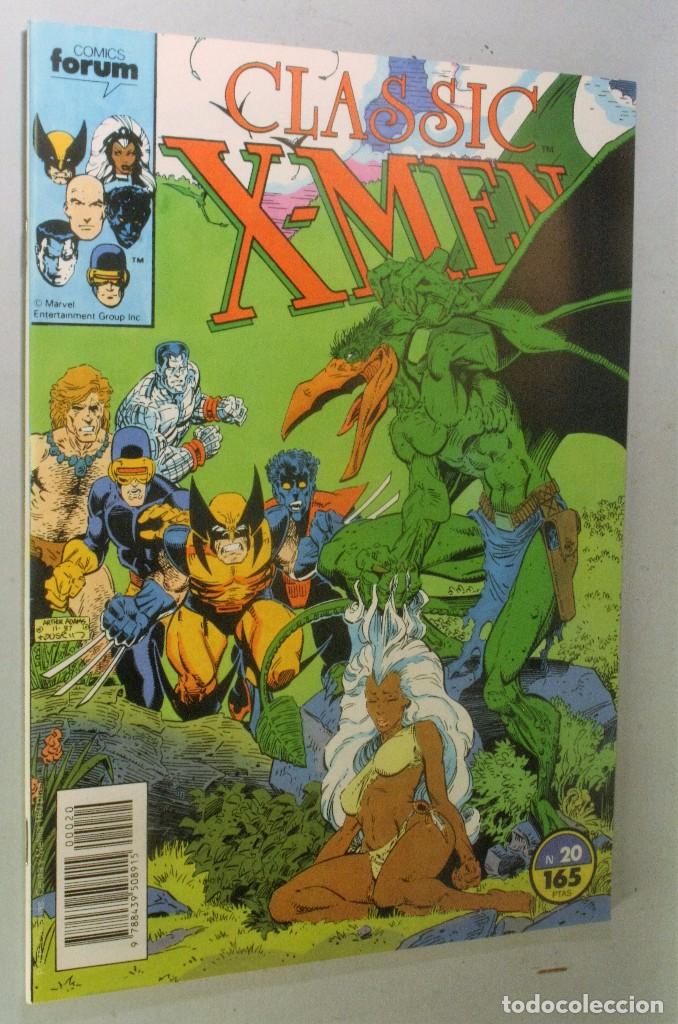 C&oacute;mics: FORUM. Comic de Classic X MEN de Marvel n&ordm;20. En castellano 1990 - Foto 1