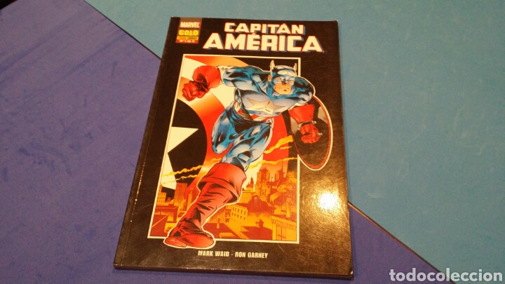 C&oacute;mics: CAPITAN AMERICA MARVEL GOLD 1 PANINI EXCELENTE ESTADO - Foto 1