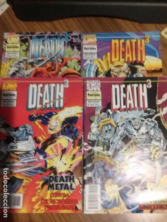 C&oacute;mics: DEATH 3. SERIE COMPLETA DE 4 N&Uacute;MEROS. BUEN ESTADO. GRAPA - Foto 1