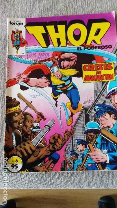 C&oacute;mics: THOR EL PODEROSO N&ordm; 6 - CRISIS EN MANHATTAN - 1&ordf; SERIE FORUM - Foto 1